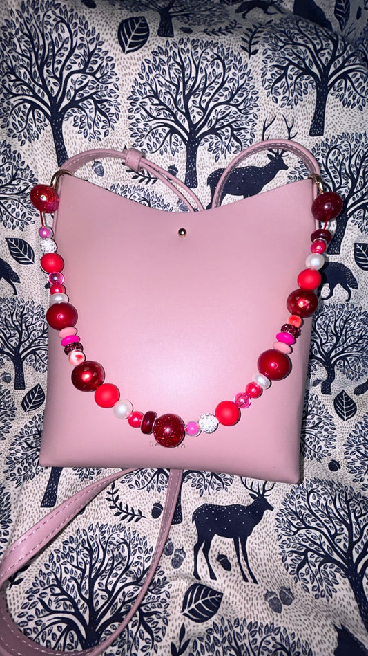 Beaded Purse Charm