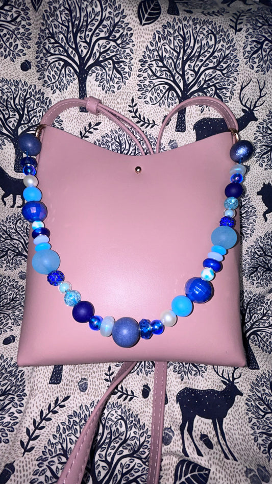 Beaded Purse Charm