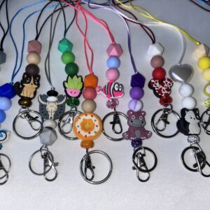 Simple Beaded Lanyards